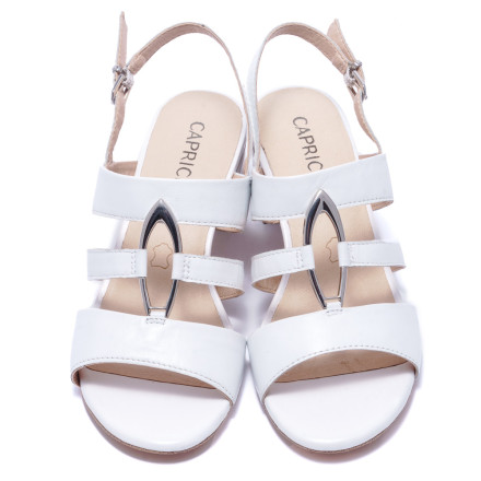 Босоніжки жіночі Caprice 9/9-28208/24 102 WHITE NAPPA