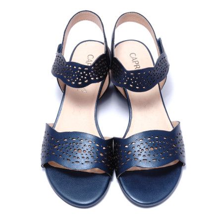 Босоніжки жіночі Caprice 9/9-28200/24 807 NAVY PERLATO