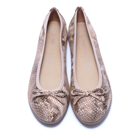 Балетки жіночі Marco Tozzi 2/2-22110/34 482 NUDE STRUCTURE