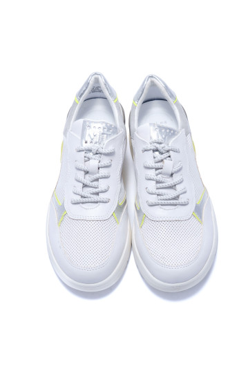 Кроссовки женские Marco Tozzi 2/2-23740/34 132 WHITE/NEON YEL