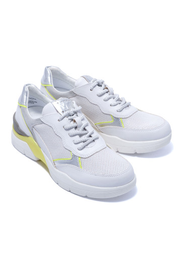 Кроссовки женские Marco Tozzi 2/2-23740/34 132 WHITE/NEON YEL
