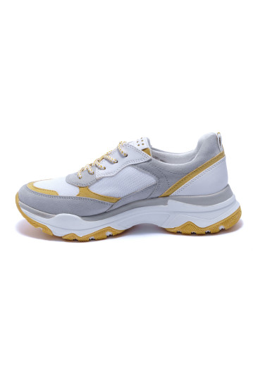Кроссовки женские Marco Tozzi 2/2-23746/34 214 GREY/ SAFFRON