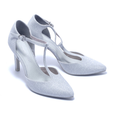 Туфлі жіночі Marco Tozzi 2/2-24414/24 237 LT.GREY METAL