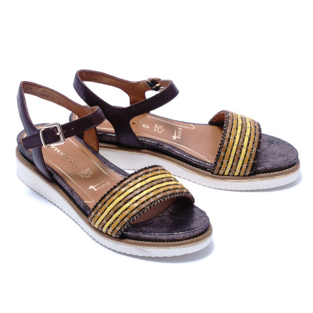 Босоніжки жіночі Tamaris 1/1-28202/24 385 CAFE COMB