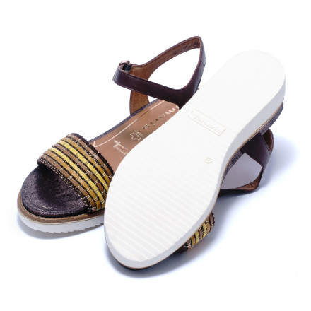 Босоніжки жіночі Tamaris 1/1-28202/24 385 CAFE COMB