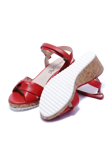 Босоніжки жіночі Caprice 9/9-28703/24 525 RED SOFTNAPPA