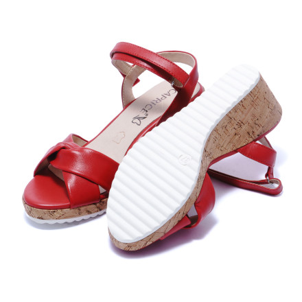 Босоніжки жіночі Caprice 9/9-28703/24 525 RED SOFTNAPPA