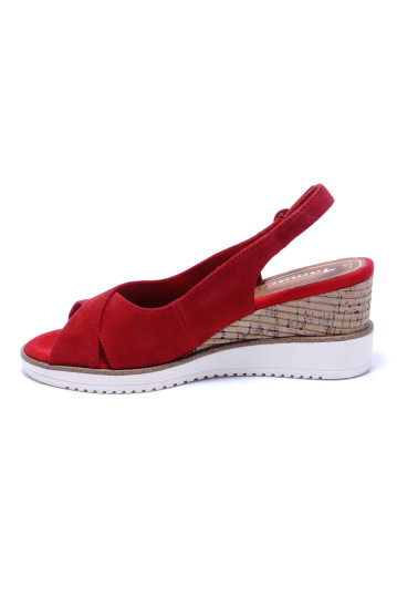 Босоніжки жіночіTamaris 1/1-28311/24 545 RUBIN SUEDE