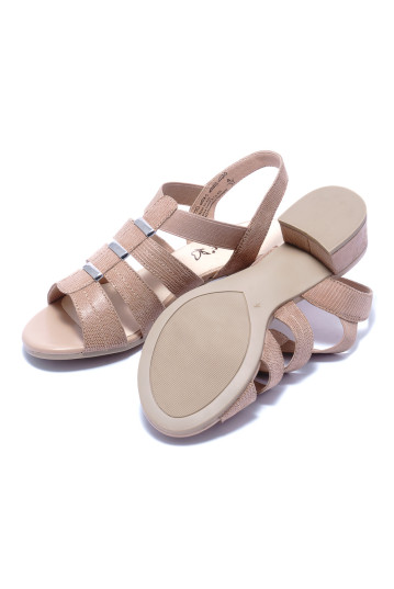 Босоніжки жіночі Caprice 9/9-28204/24 422 BEIGE REPTILE