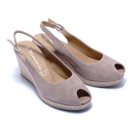 Босоніжки жіночі Tamaris 1/1-29303/24 332 TAUPE/JUTE