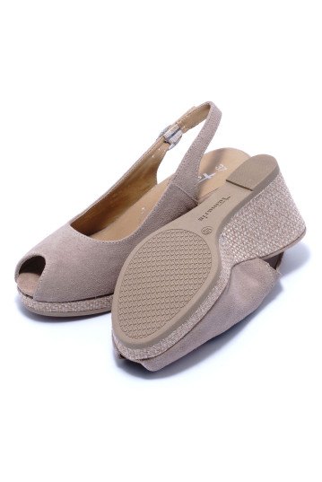 Босоніжки жіночі Tamaris 1/1-29303/24 332 TAUPE/JUTE