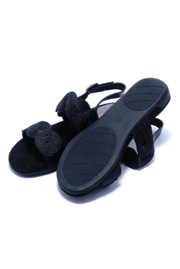 Босоножки женские Marco Tozzi 2/2-28440/34 011 BLACK MET.COMB