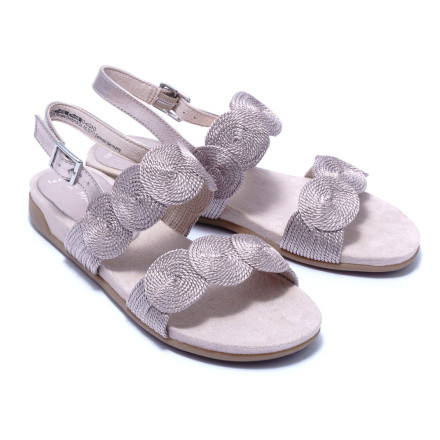 Босоніжки жіночі Marco Tozzi 2/2-28440/34 592 ROSE METALLIC