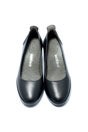 Туфлі жіночі Welfare 0052-5041 20 BLACK LEATHER