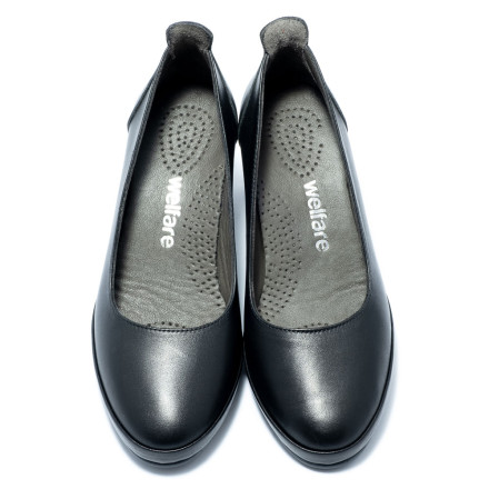 Туфлі жіночі Welfare 0052-5041 20 BLACK LEATHER