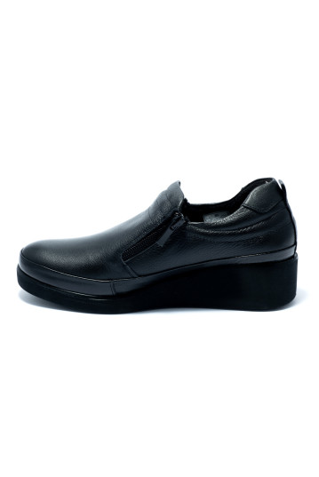 Туфли женские Welfare 0260-020 BLACK LEATHER
