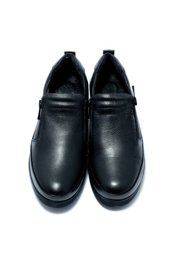 Туфли женские Welfare 0260-020 BLACK LEATHER