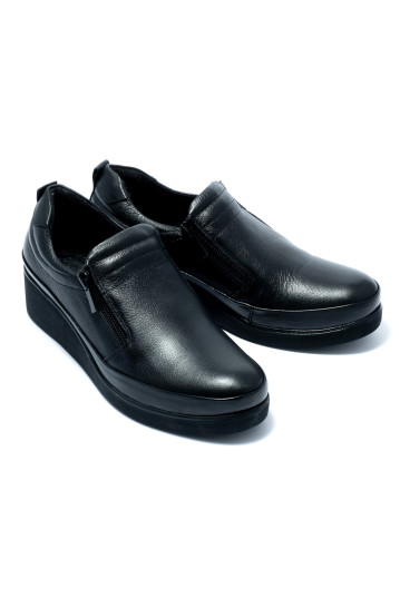 Туфли женские Welfare 0260-020 BLACK LEATHER