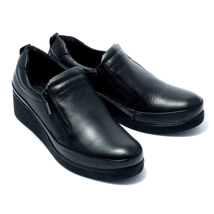 Туфлі жіночі Welfare 0260-020 BLACK LEATHER