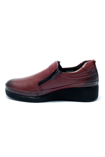 Туфлі жіночі Welfare 0260-020 BURGUNDY LEATHER