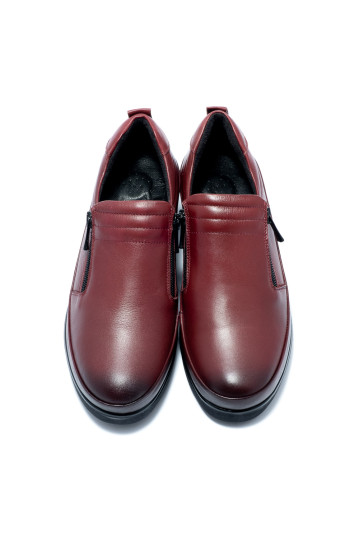 Туфлі жіночі Welfare 0260-020 BURGUNDY LEATHER