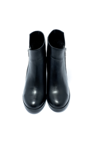 Ботинки женские Welfare 0435-877-29 1 BLACK LEATHER