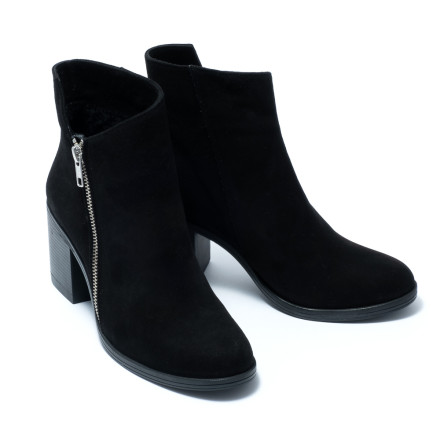 Черевики жіночі Welfare 0435-877-29 41 BLACK SUEDE (20-21)