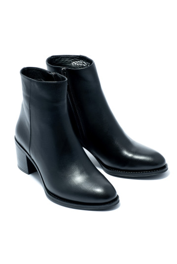 Ботинки женские Welfare 0443-1633 03 BLACK LEATHER