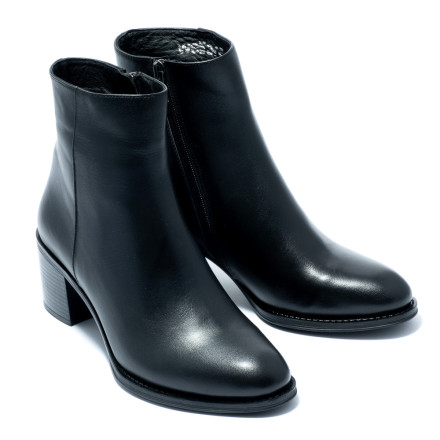 Черевики жіночі Welfare 0443-1633 03 BLACK LEATHER