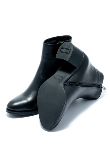 Ботинки женские Welfare 0443-1633 03 BLACK LEATHER
