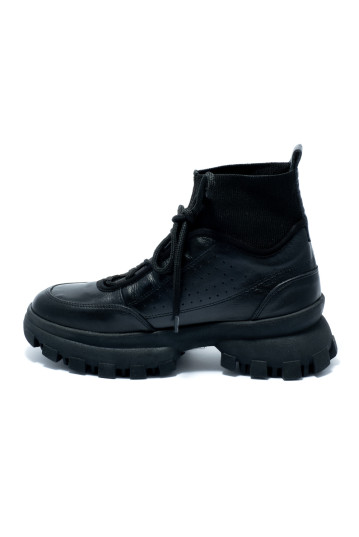 Ботинки женские Welfare 0449-15712 26 BLACK LEATHER