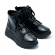 Черевики жіночі Welfare 0591-2138 BLACK LEATHER