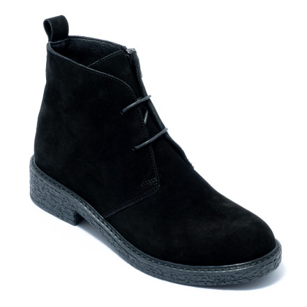 Черевики жіночі Welfare 0681-600 047 BLACK SUEDE