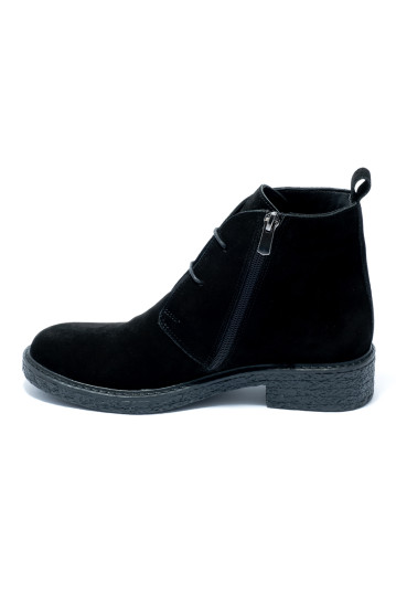 Ботинки женские Welfare 0681-600 047 BLACK SUEDE