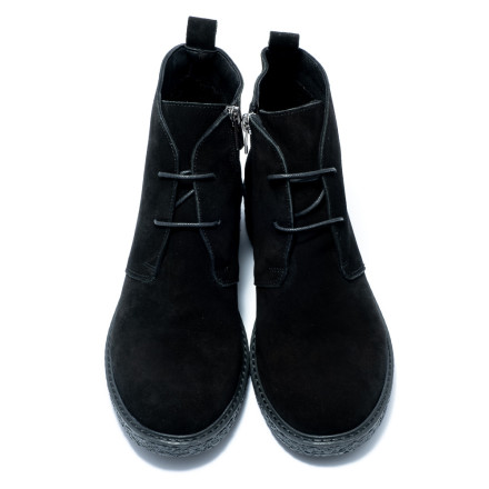 Черевики жіночі Welfare 0681-600 047 BLACK SUEDE
