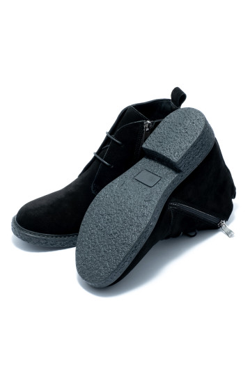 Ботинки женские Welfare 0681-600 047 BLACK SUEDE
