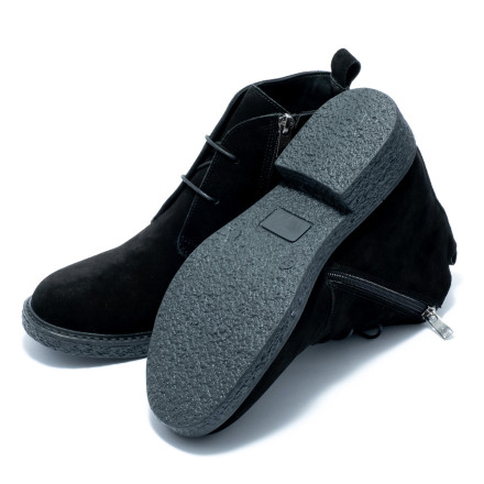 Черевики жіночі Welfare 0681-600 047 BLACK SUEDE