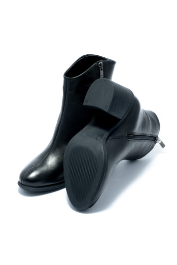 Ботинки женские Welfare 0394-0022B 01 BLACK LEATHER