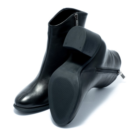 Черевики жіночі Welfare 0394-0022B 01 BLACK LEATHER