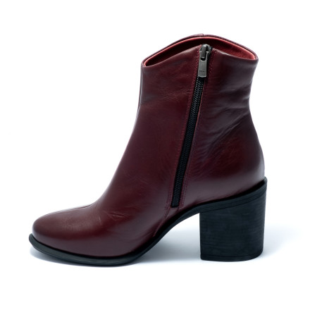 Черевики жіночі Welfare 0394-0022B 94 BURGUNDY LEATHER
