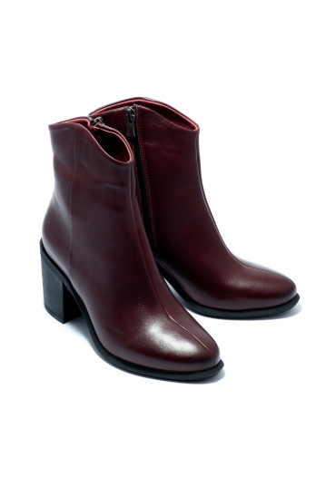 Черевики жіночі Welfare 0394-0022B 94 BURGUNDY LEATHER