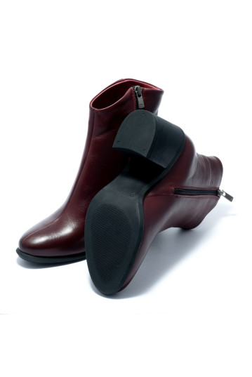 Черевики жіночі Welfare 0394-0022B 94 BURGUNDY LEATHER