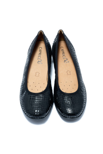 Балетки жіночі Caprice 9-9-22151-25 014 BLACK CROCO