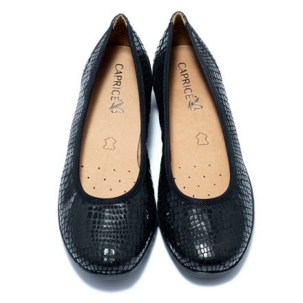 Балетки жіночі Caprice 9-9-22151-25 014 BLACK CROCO