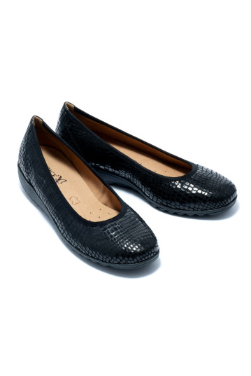 Балетки жіночі Caprice 9-9-22151-25 014 BLACK CROCO