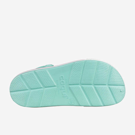 Сабо жіночі Coqui 6413 Lt mint/White