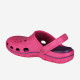 Сабо женские Coqui 6352 Lt fuchsia/Dk lila