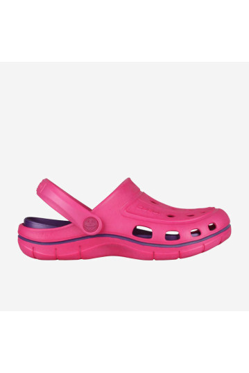 Сабо женские Coqui 6352 Lt fuchsia/Dk lila