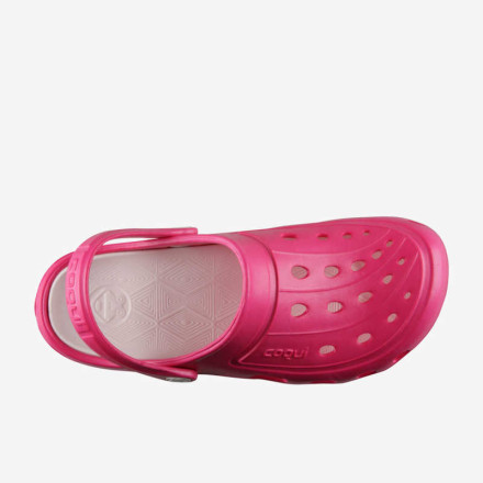 Сабо жіночі Coqui 6352 Lt fuchsia/White