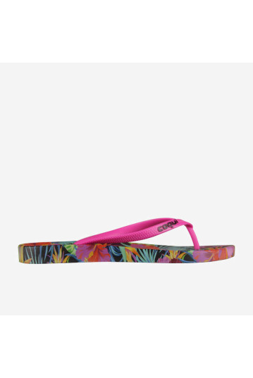 Сабо жіночі Coqui 1327 Jungle flowers/Fuchsia